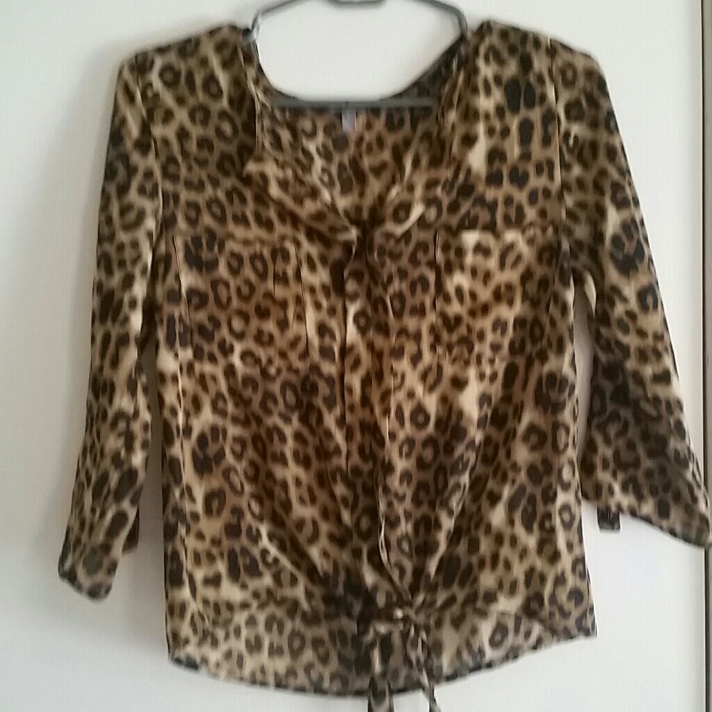 Leopard top